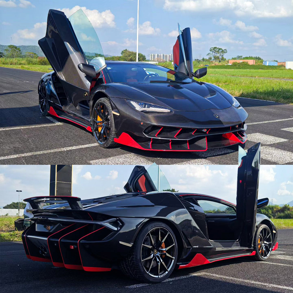 Lamborghini Aventador LP700, LP720 & LP750 (2011-2022) to Centenario Style Full Carbon Fibre Body Kit Conversion Aftermarket Carbon Fiber Part / Bodykit - Robot Bodykits