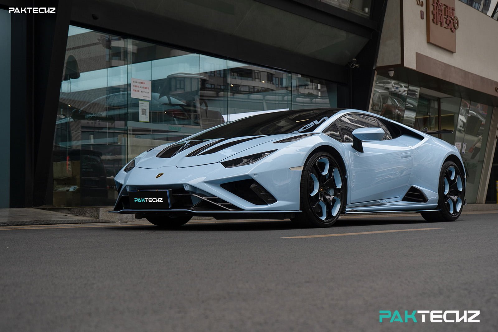 Lamborghini Huracan EVO Huracan EVO Paktechz Full Dry Carbon Aerodynamics kit Aftermarket Carbon Fiber Part / Bodykit - Robot Bodykits