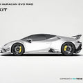 Lamborghini Huracan EVO Huracan EVO Paktechz Full Dry Carbon Aerodynamics kit Aftermarket Carbon Fiber Part / Bodykit - Robot Bodykits