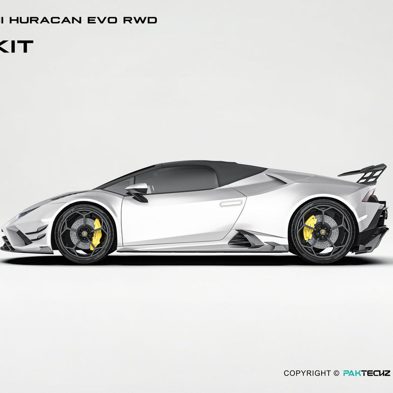 Lamborghini Huracan EVO Huracan EVO Paktechz Full Dry Carbon Aerodynamics kit Aftermarket Carbon Fiber Part / Bodykit - Robot Bodykits