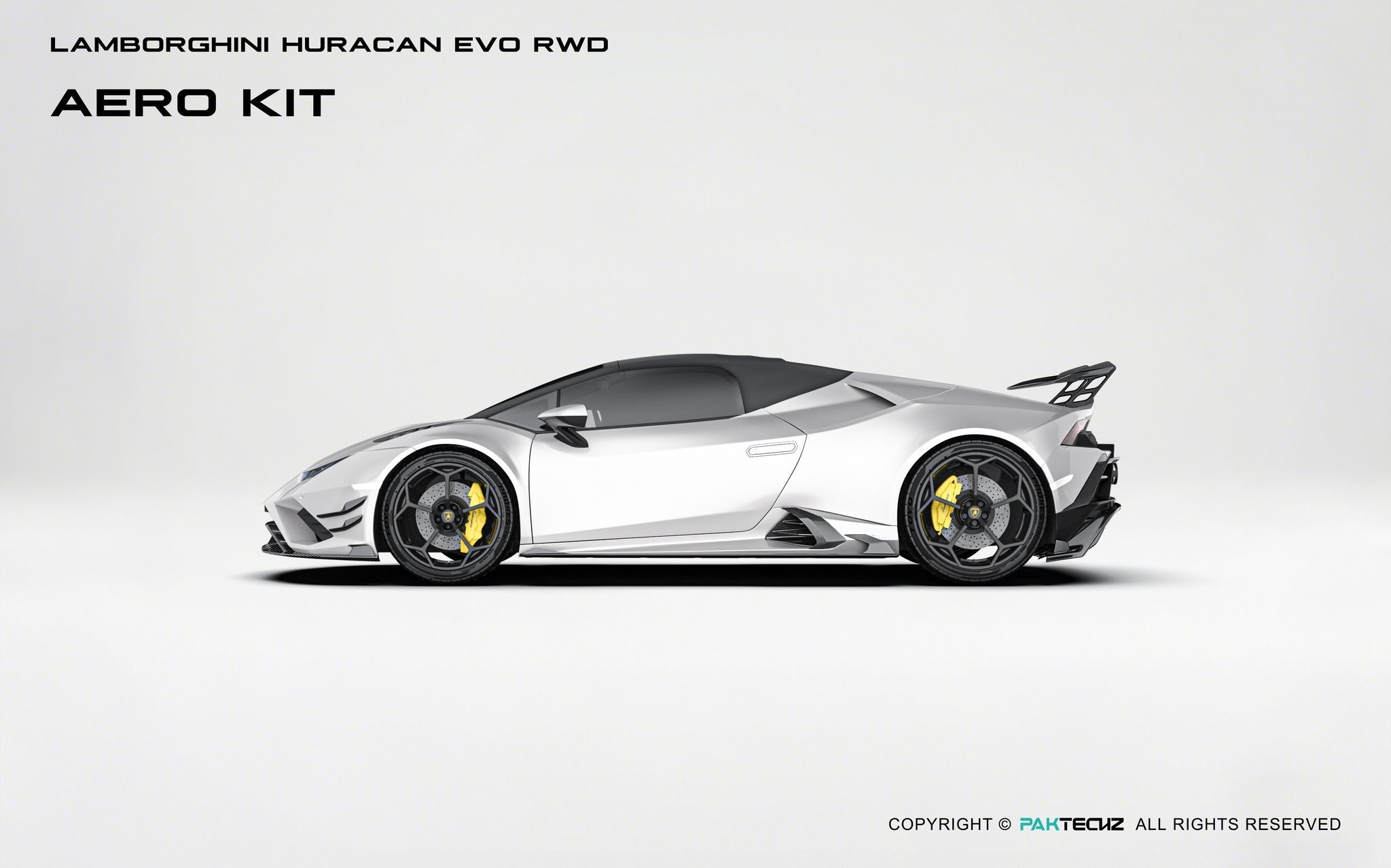 Lamborghini Huracan EVO Huracan EVO Paktechz Full Dry Carbon Aerodynamics kit Aftermarket Carbon Fiber Part / Bodykit - Robot Bodykits
