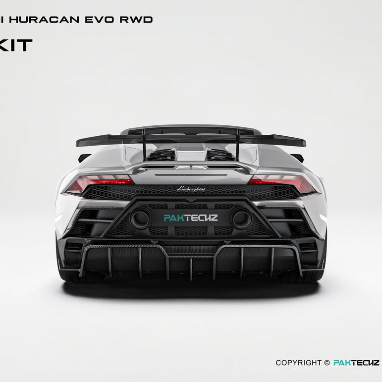 Lamborghini Huracan EVO Huracan EVO Paktechz Full Dry Carbon Aerodynamics kit Aftermarket Carbon Fiber Part / Bodykit - Robot Bodykits