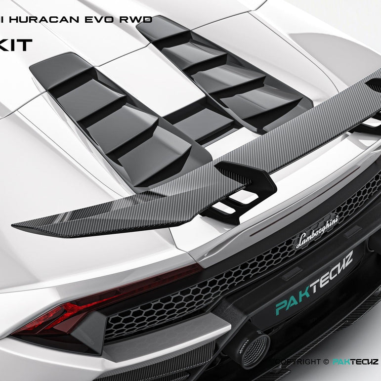 Lamborghini Huracan EVO Huracan EVO Paktechz Full Dry Carbon Aerodynamics kit Aftermarket Carbon Fiber Part / Bodykit - Robot Bodykits