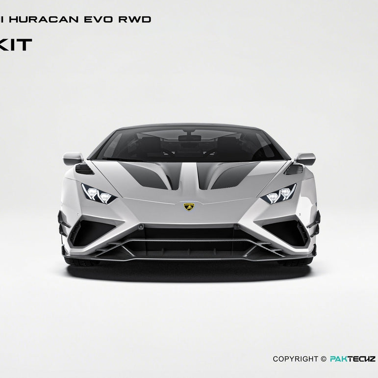Lamborghini Huracan EVO Huracan EVO Paktechz Full Dry Carbon Aerodynamics kit Aftermarket Carbon Fiber Part / Bodykit - Robot Bodykits