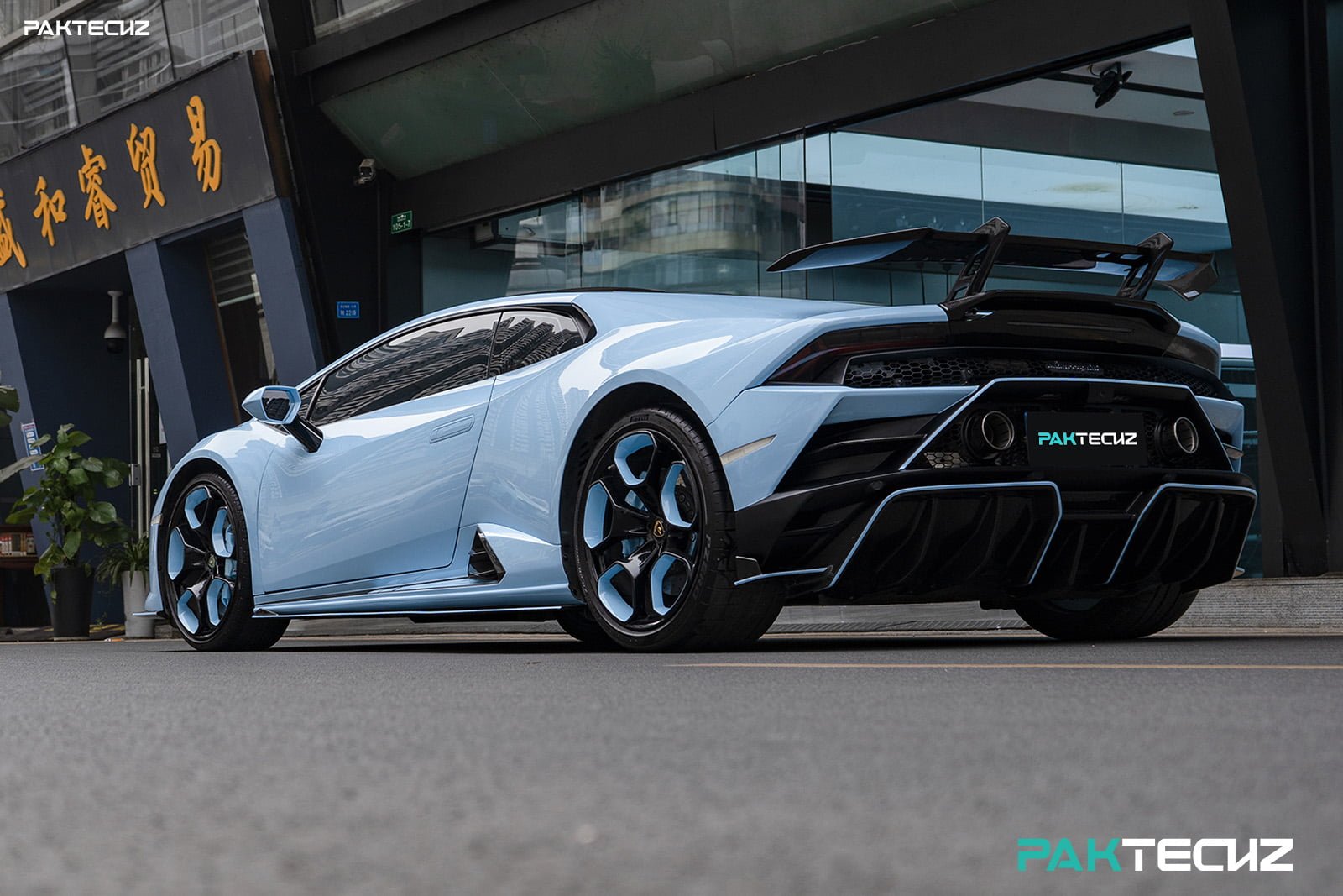 Lamborghini Huracan EVO Huracan EVO Paktechz Full Dry Carbon Aerodynamics kit Aftermarket Carbon Fiber Part / Bodykit - Robot Bodykits