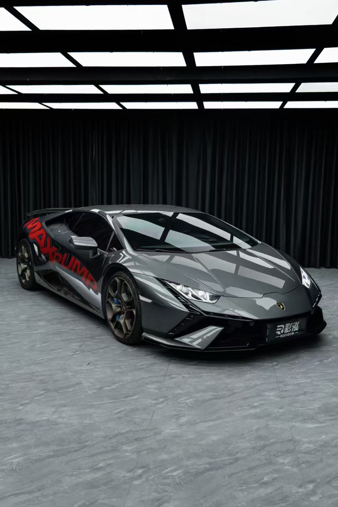 Lamborghini Huracan LP580 / LP610 / EVO → Tecnica Conversion Body Kit (PP Material) Aftermarket Carbon Fiber Part / Bodykit - Robot Bodykits