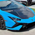 Lamborghini Huracan LP580 / LP610 / EVO → Tecnica Conversion Body Kit (PP Material) Aftermarket Carbon Fiber Part / Bodykit - Robot Bodykits