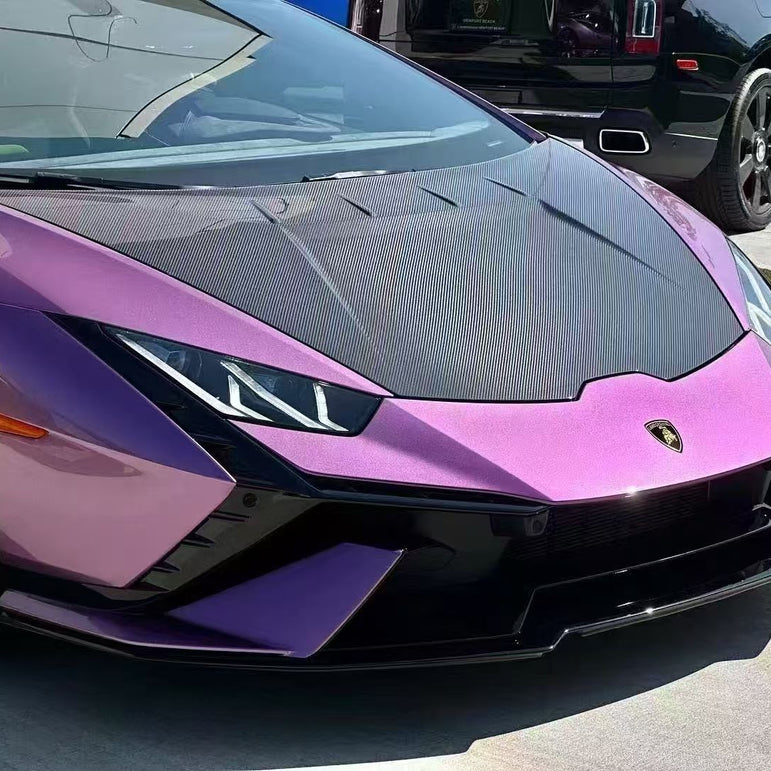Lamborghini Huracan LP580 / LP610 / EVO → Tecnica Conversion Body Kit (PP Material) Aftermarket Carbon Fiber Part / Bodykit - Robot Bodykits