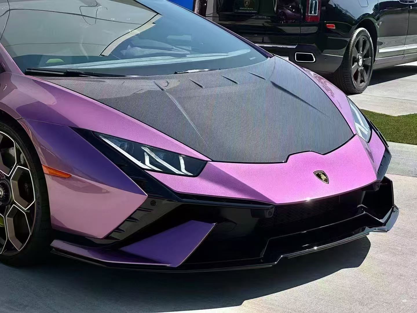 Lamborghini Huracan LP580 / LP610 / EVO → Tecnica Conversion Body Kit (PP Material) Aftermarket Carbon Fiber Part / Bodykit - Robot Bodykits