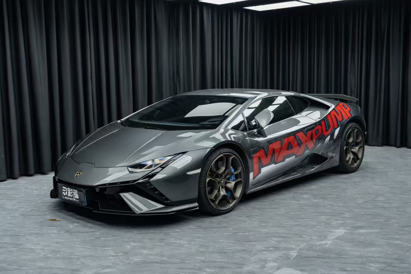 Lamborghini Huracan LP580 / LP610 / EVO → Tecnica Conversion Body Kit (PP Material) Aftermarket Carbon Fiber Part / Bodykit - Robot Bodykits