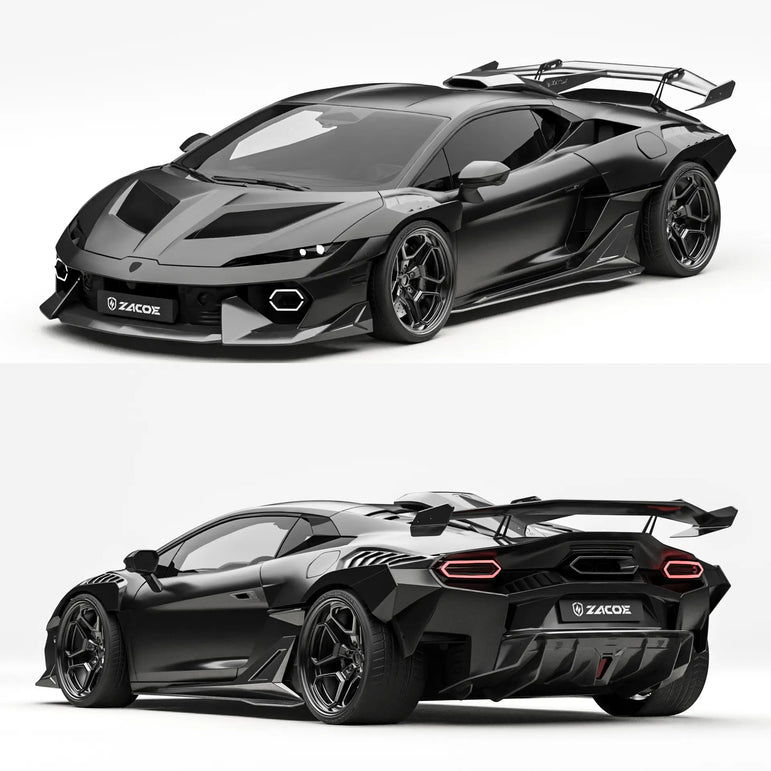 ZACOE Lamborghini Temerario 2025+ Carbon Fibre Wide Body Kit (30pcs/Set)