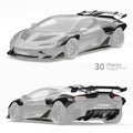 ZACOE Lamborghini Temerario 2025+ Carbon Fibre Wide Body Kit (30pcs/Set)