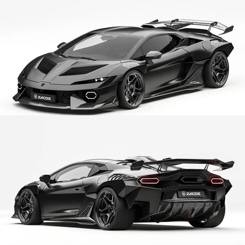 ZACOE Lamborghini Temerario 2025+ Carbon Fibre Wide Body Kit (30pcs/Set)