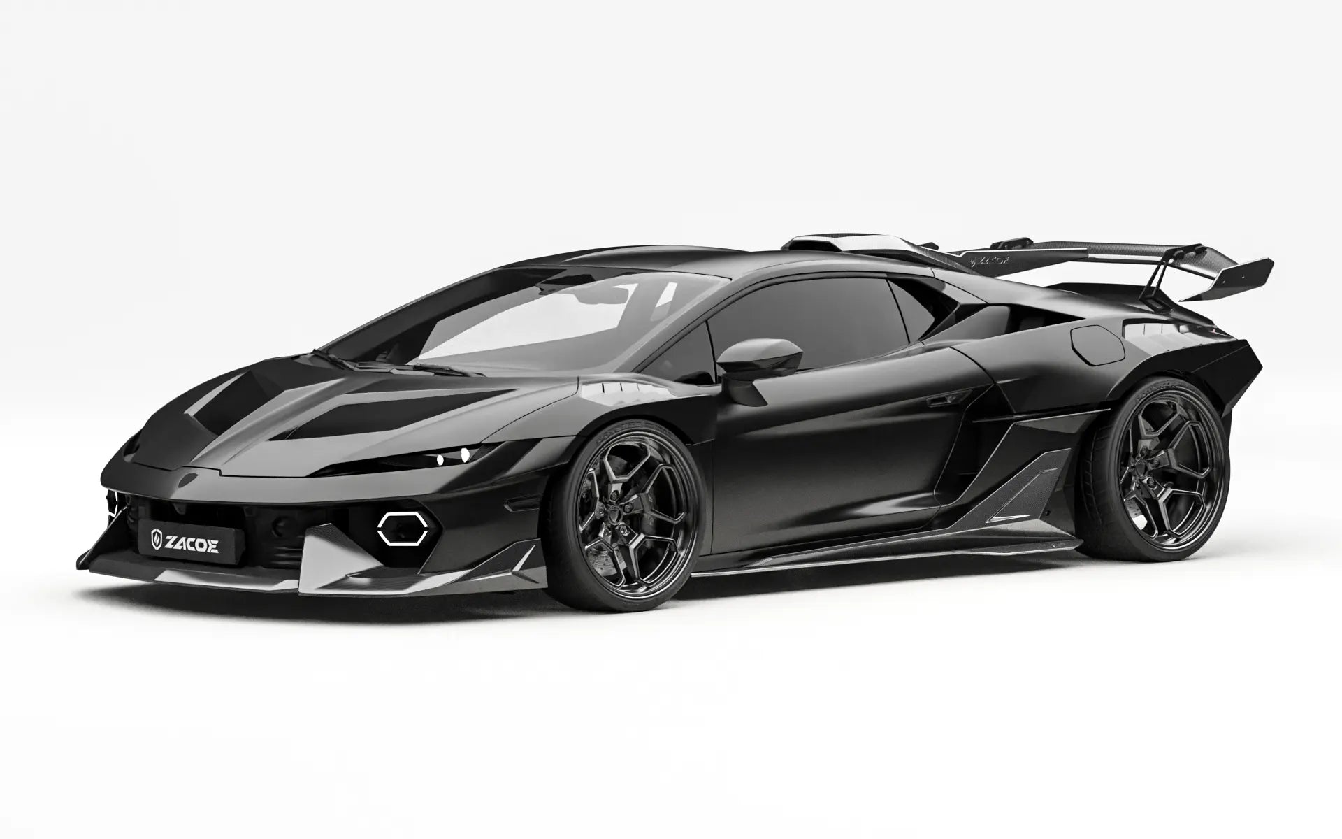 ZACOE Lamborghini Temerario 2025+ Carbon Fibre Wide Body Kit (30pcs/Set)
