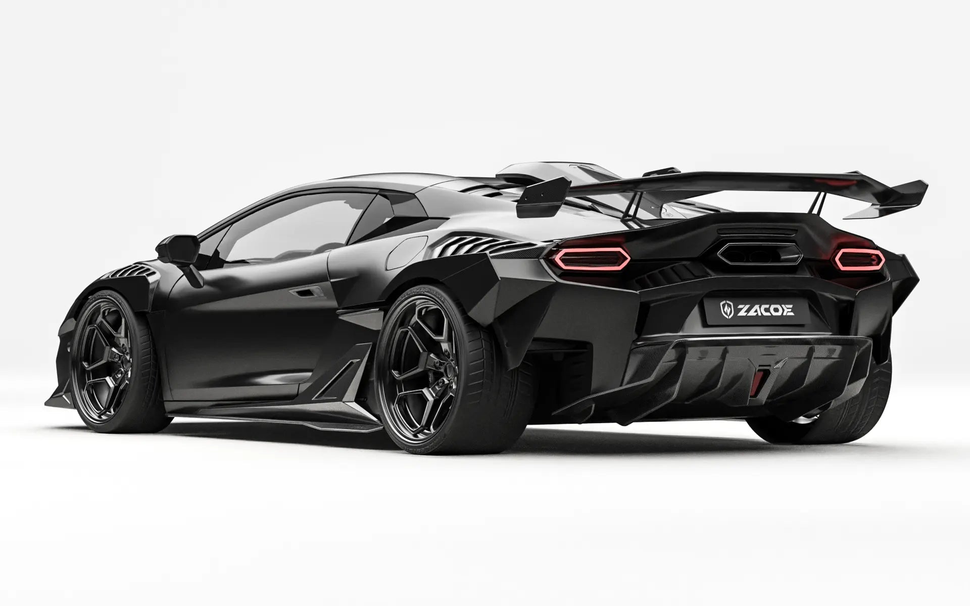 ZACOE Lamborghini Temerario 2025+ Carbon Fibre Wide Body Kit (30pcs/Set)