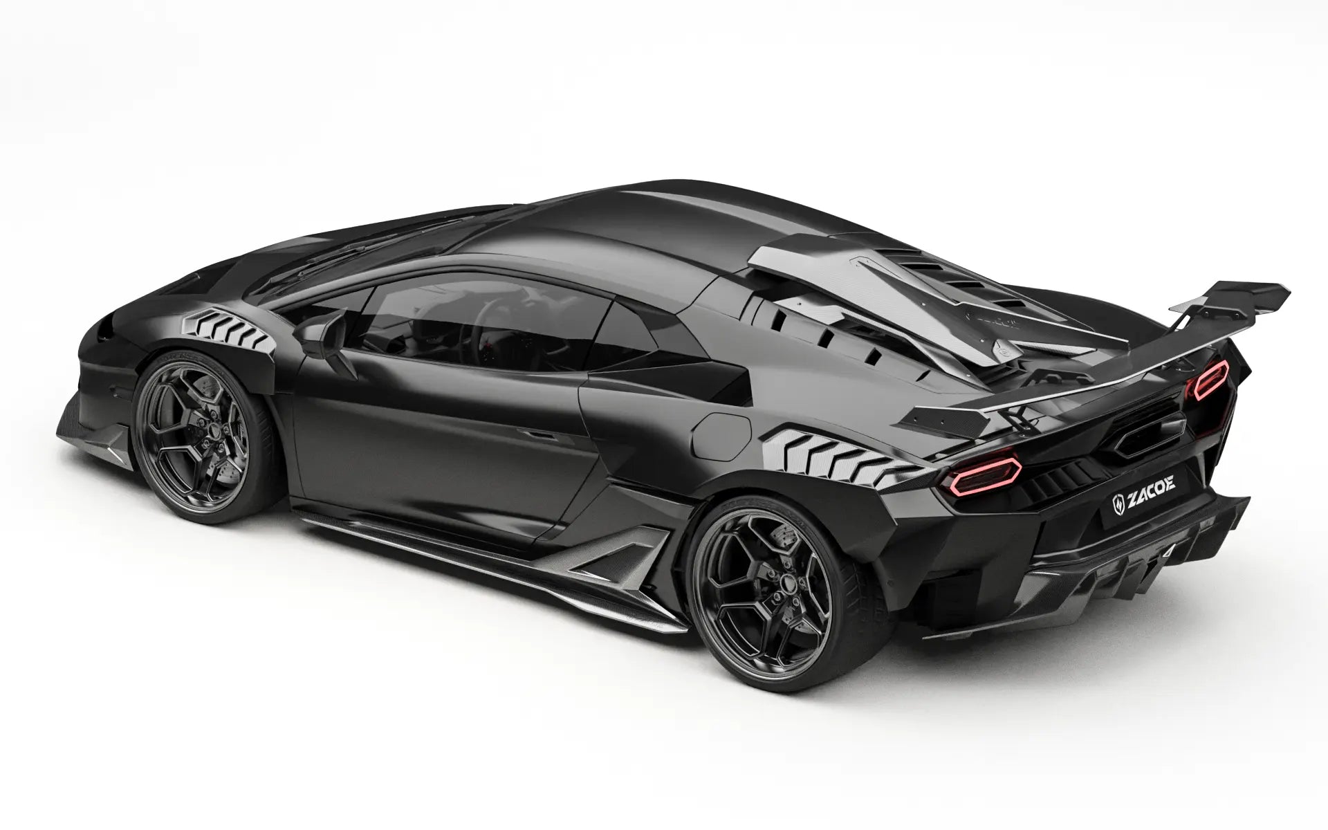ZACOE Lamborghini Temerario 2025+ Carbon Fibre Wide Body Kit (30pcs/Set)