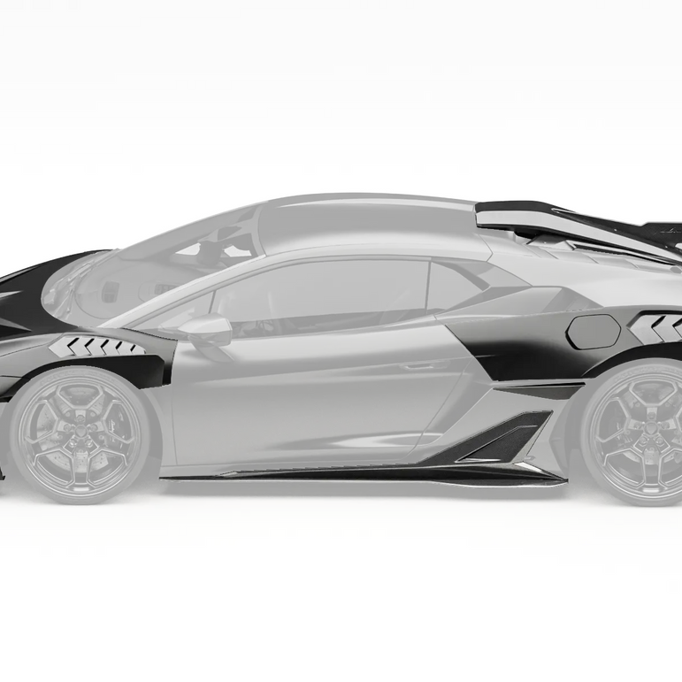 ZACOE Lamborghini Temerario 2025+ Carbon Fibre Wide Body Kit (30pcs/Set)