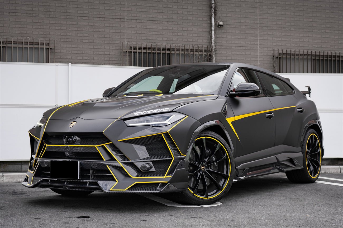 Lamborghini Urus (2018–2022) — DarwinPRO BKSS Part Carbon Fibre Front Bumper & Bonnet Aftermarket Carbon Fiber Part / Bodykit - Robot Bodykits