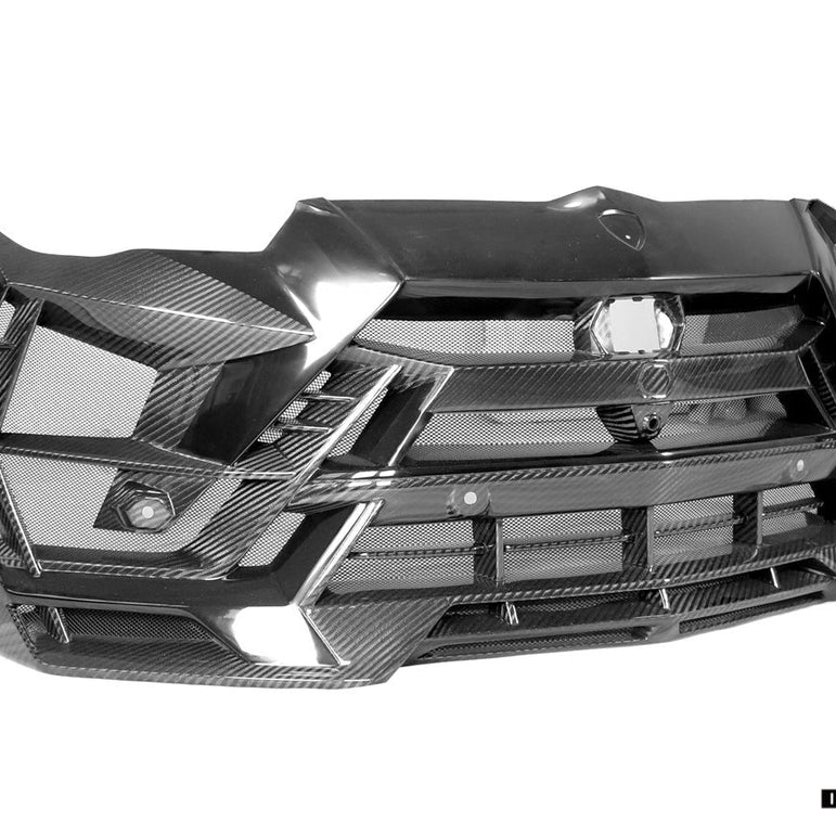 Lamborghini Urus (2018–2022) — DarwinPRO BKSS Part Carbon Fibre Front Bumper & Bonnet Aftermarket Carbon Fiber Part / Bodykit - Robot Bodykits