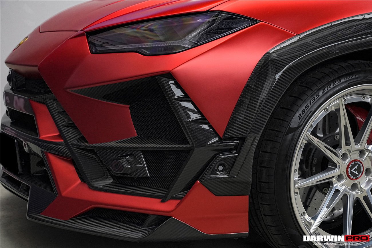 Lamborghini Urus (2018–2022) — DarwinPRO BKSS Part Carbon Fibre Widebody Kit Aftermarket Carbon Fiber Part / Bodykit - Robot Bodykits