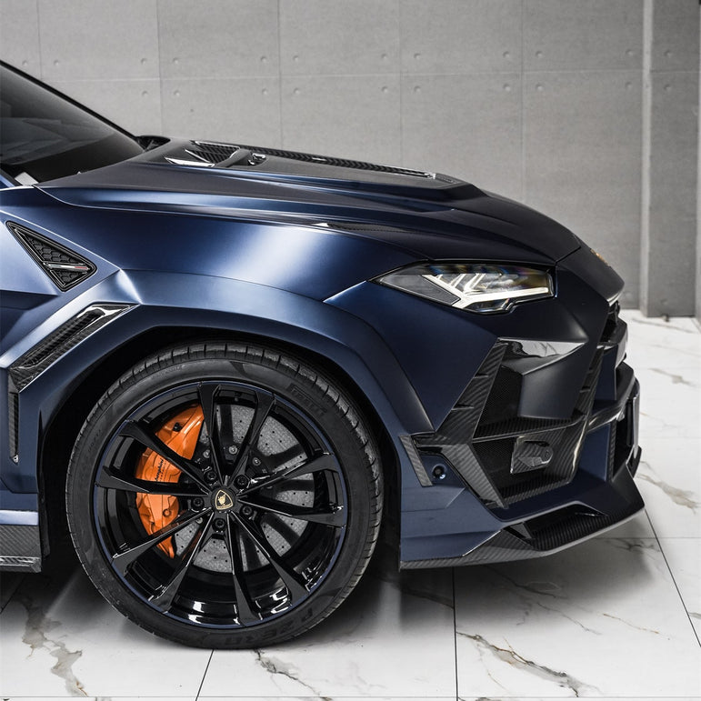 Lamborghini Urus (2018–2022) — DarwinPRO BKSS Part Carbon Fibre Widebody Kit Aftermarket Carbon Fiber Part / Bodykit - Robot Bodykits