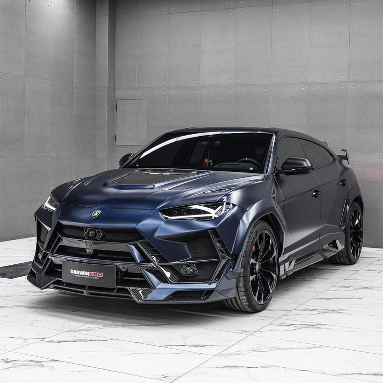 Lamborghini Urus (2018–2022) — DarwinPRO BKSS Part Carbon Fibre Widebody Kit Aftermarket Carbon Fiber Part / Bodykit - Robot Bodykits