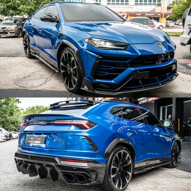 Lamborghini Urus Full Dry Carbon Fibre "Lowline" Bodykit - Fits 2018–2022 Aftermarket Carbon Fiber Part / Bodykit - Robot Bodykits