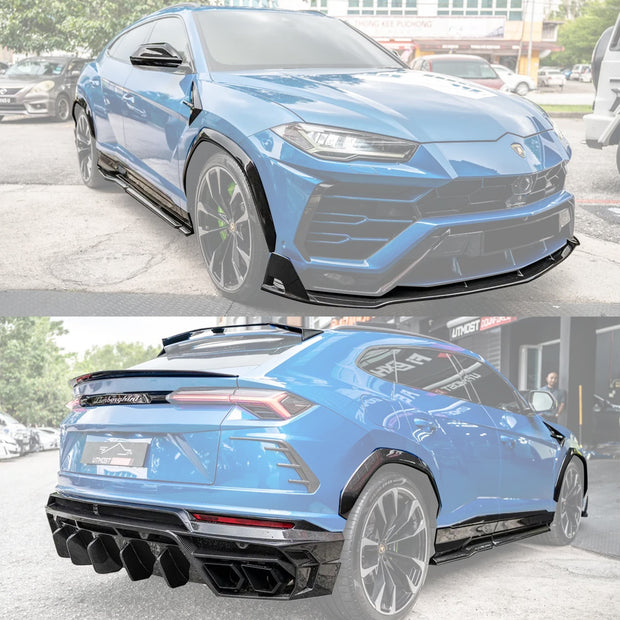 Lamborghini Urus Full Dry Carbon Fibre "Lowline" Bodykit - Fits 2018–2022 Aftermarket Carbon Fiber Part / Bodykit - Robot Bodykits