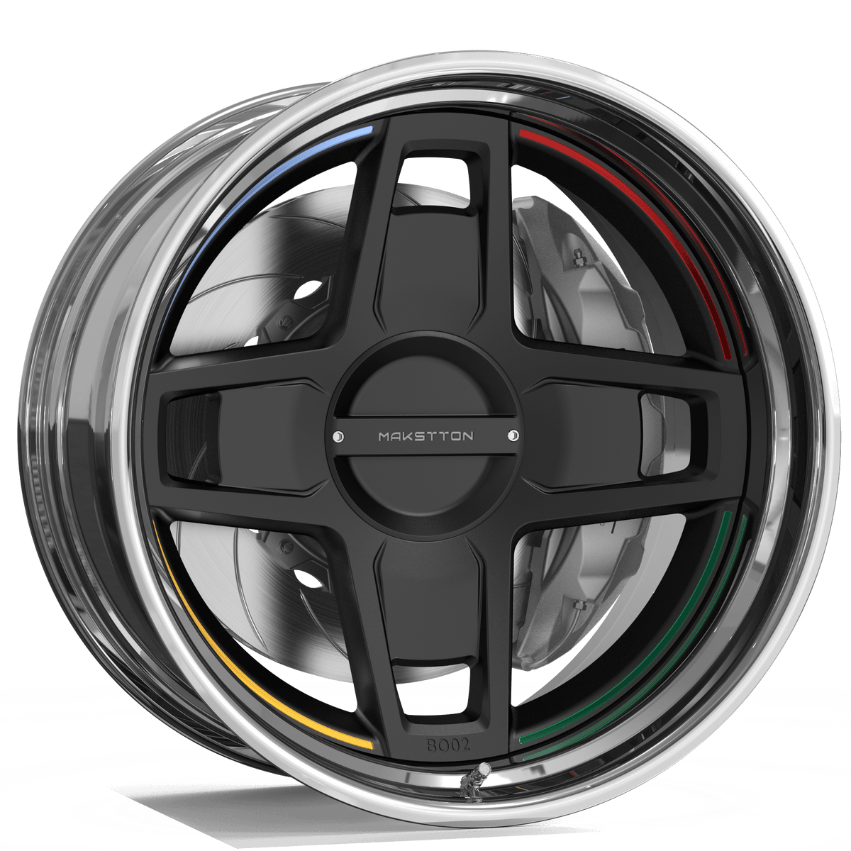Makstton 2-Piece Forged Wheel FG2P BO02 Aftermarket Carbon Fiber Part / Bodykit - Robot Bodykits