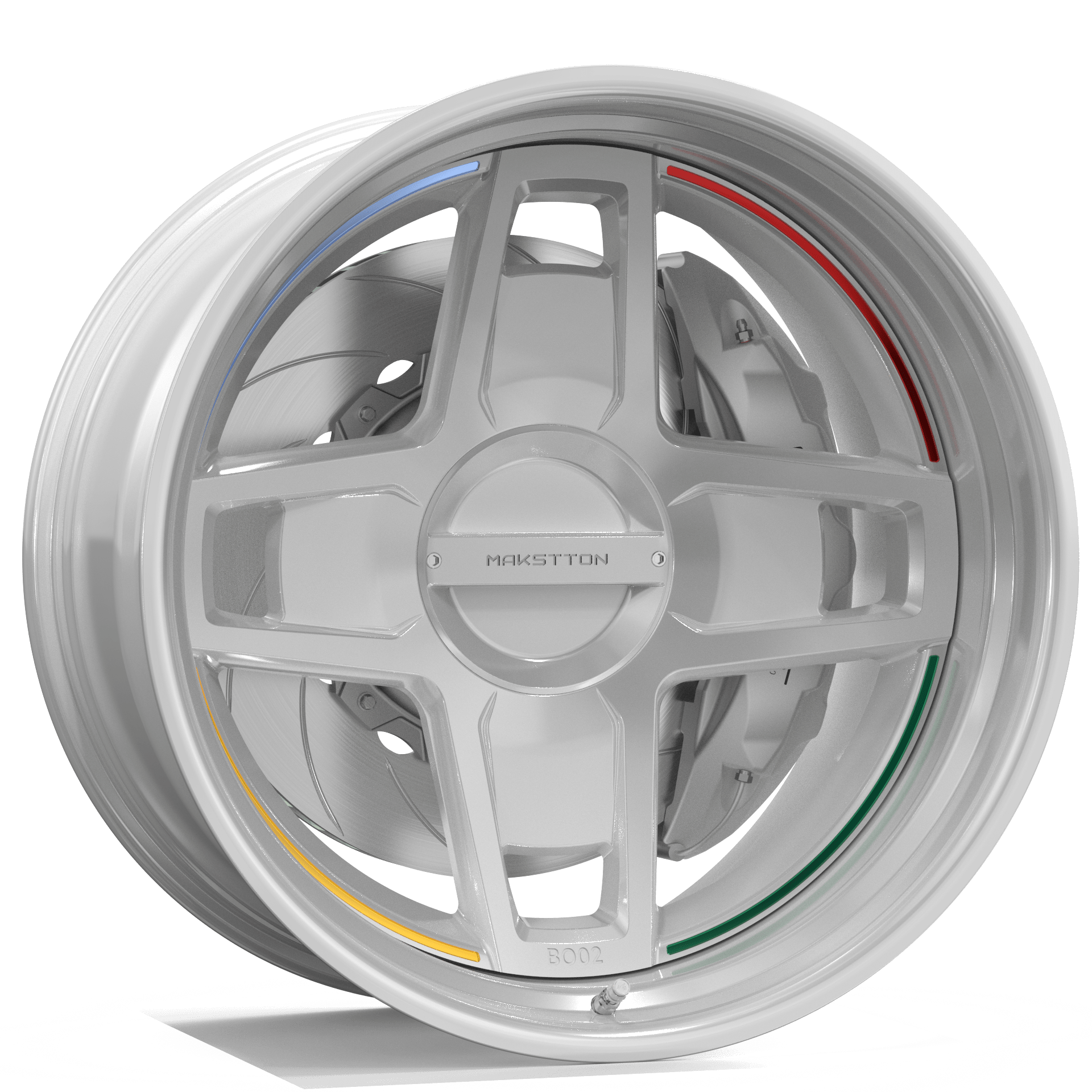 Makstton 2-Piece Forged Wheel FG2P BO02 Aftermarket Carbon Fiber Part / Bodykit - Robot Bodykits