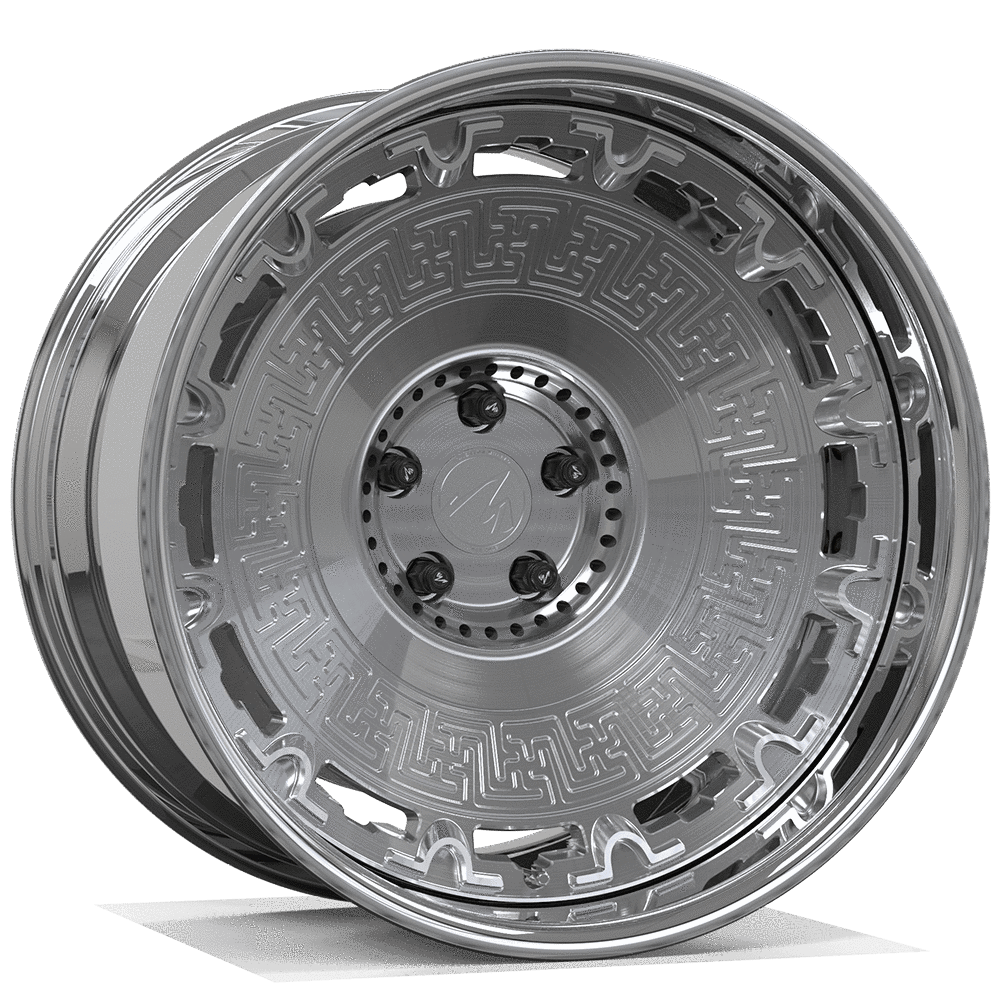 Makstton 2 - Piece Forged Wheel FG2P CK04Y Aftermarket Carbon Fiber Part / Bodykit - Robot Bodykits