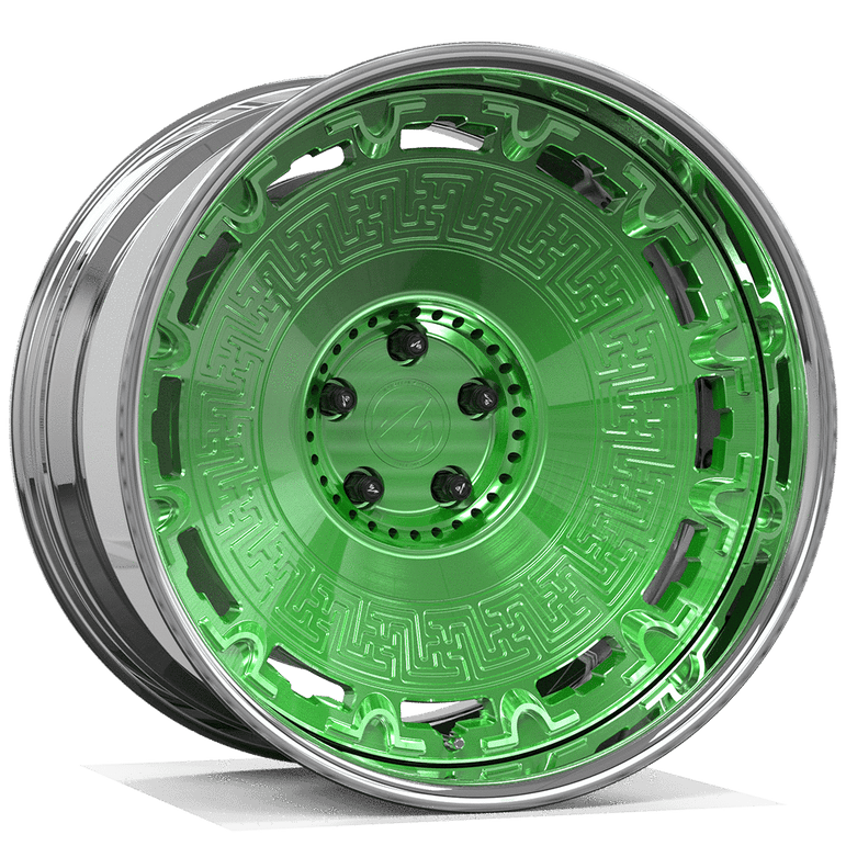 Makstton 2 - Piece Forged Wheel FG2P CK04Y Aftermarket Carbon Fiber Part / Bodykit - Robot Bodykits
