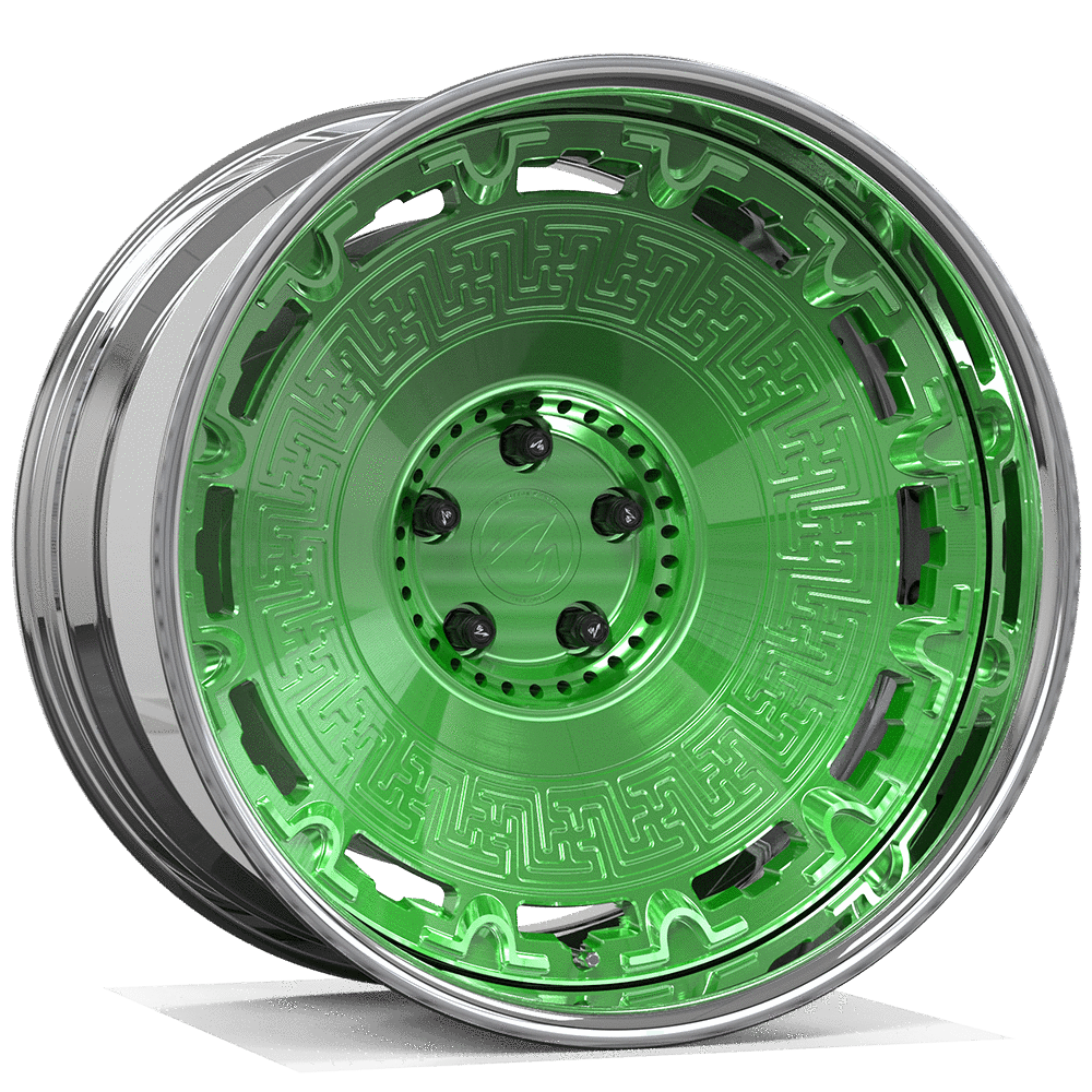 Makstton 2 - Piece Forged Wheel FG2P CK04Y Aftermarket Carbon Fiber Part / Bodykit - Robot Bodykits