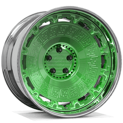 Makstton 2 - Piece Forged Wheel FG2P CK04Y Aftermarket Carbon Fiber Part / Bodykit - Robot Bodykits