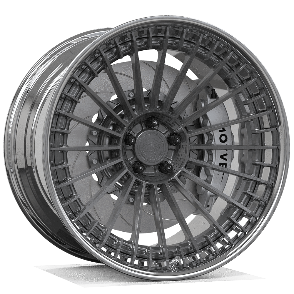 Makstton 2 - Piece Forged Wheel FG2P CTOTEM Aftermarket Carbon Fiber Part / Bodykit - Robot Bodykits