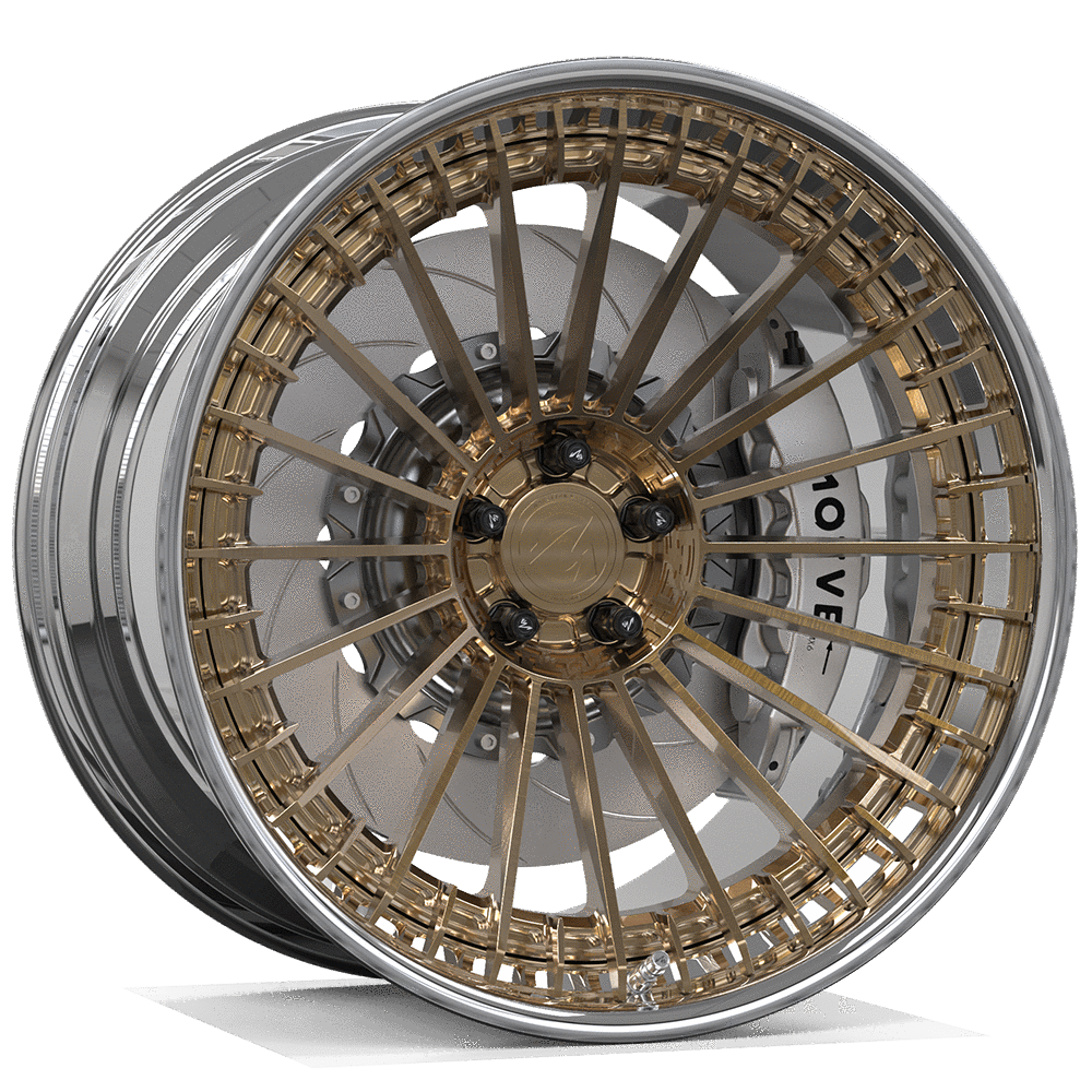 Makstton 2 - Piece Forged Wheel FG2P CTOTEM Aftermarket Carbon Fiber Part / Bodykit - Robot Bodykits