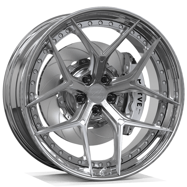 Makstton 2 - Piece Forged Wheel FG2P FK07 Aftermarket Carbon Fiber Part / Bodykit - Robot Bodykits