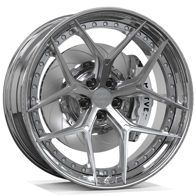 Makstton 2 - Piece Forged Wheel FG2P FK07 Aftermarket Carbon Fiber Part / Bodykit - Robot Bodykits