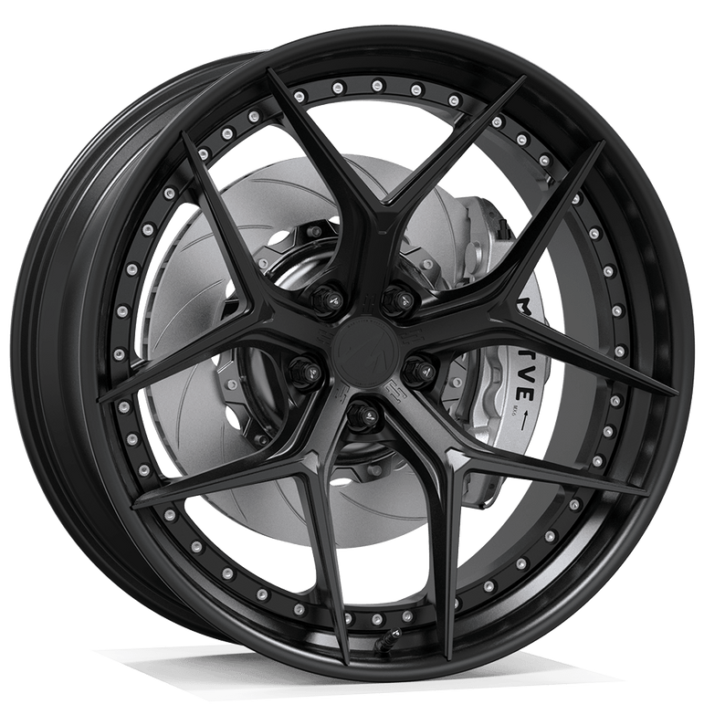 Makstton 2 - Piece Forged Wheel FG2P FK07 Aftermarket Carbon Fiber Part / Bodykit - Robot Bodykits