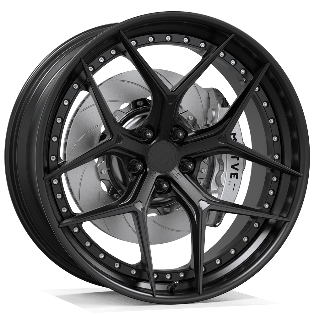 Makstton 2 - Piece Forged Wheel FG2P FK07 Aftermarket Carbon Fiber Part / Bodykit - Robot Bodykits