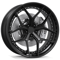 Makstton 2 - Piece Forged Wheel FG2P FK07 Aftermarket Carbon Fiber Part / Bodykit - Robot Bodykits