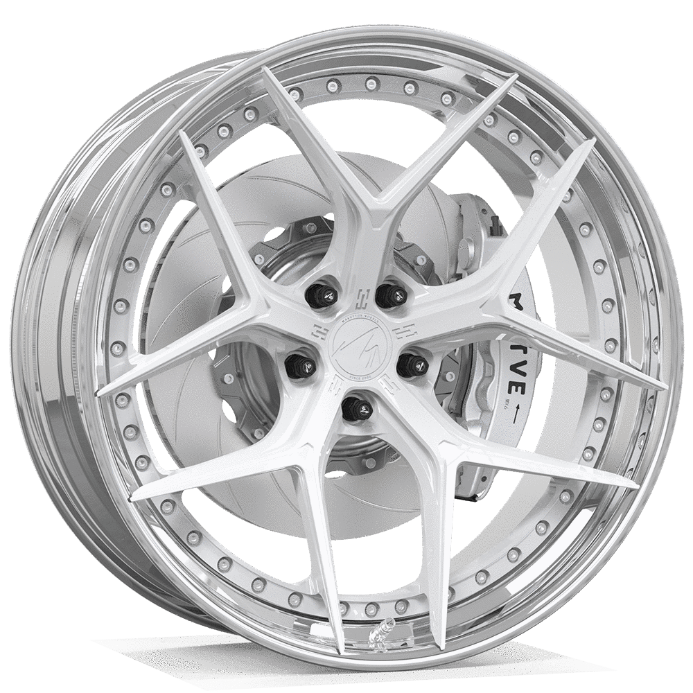 Makstton 2 - Piece Forged Wheel FG2P FK07 Aftermarket Carbon Fiber Part / Bodykit - Robot Bodykits