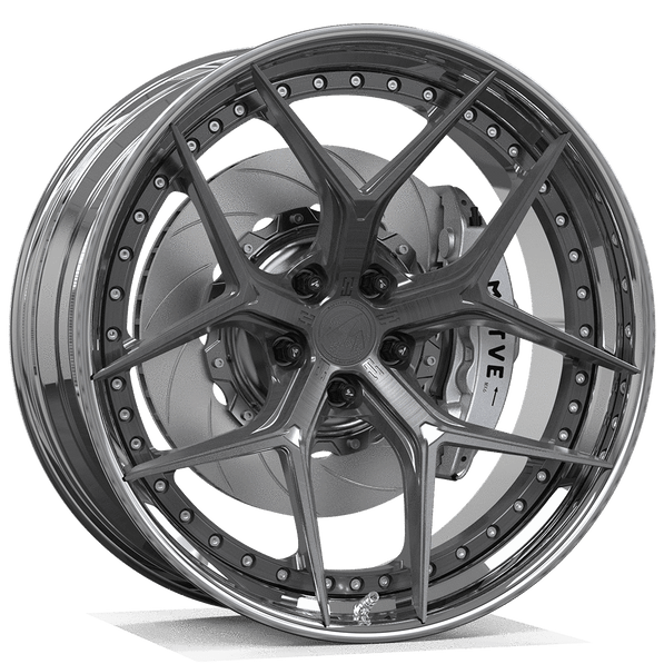 Makstton 2 - Piece Forged Wheel FG2P FK07 Aftermarket Carbon Fiber Part / Bodykit - Robot Bodykits