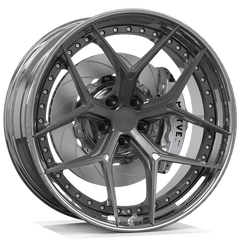 Makstton 2 - Piece Forged Wheel FG2P FK07 Aftermarket Carbon Fiber Part / Bodykit - Robot Bodykits