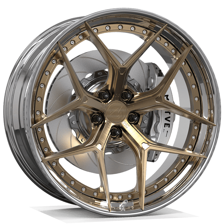 Makstton 2 - Piece Forged Wheel FG2P FK07 Aftermarket Carbon Fiber Part / Bodykit - Robot Bodykits