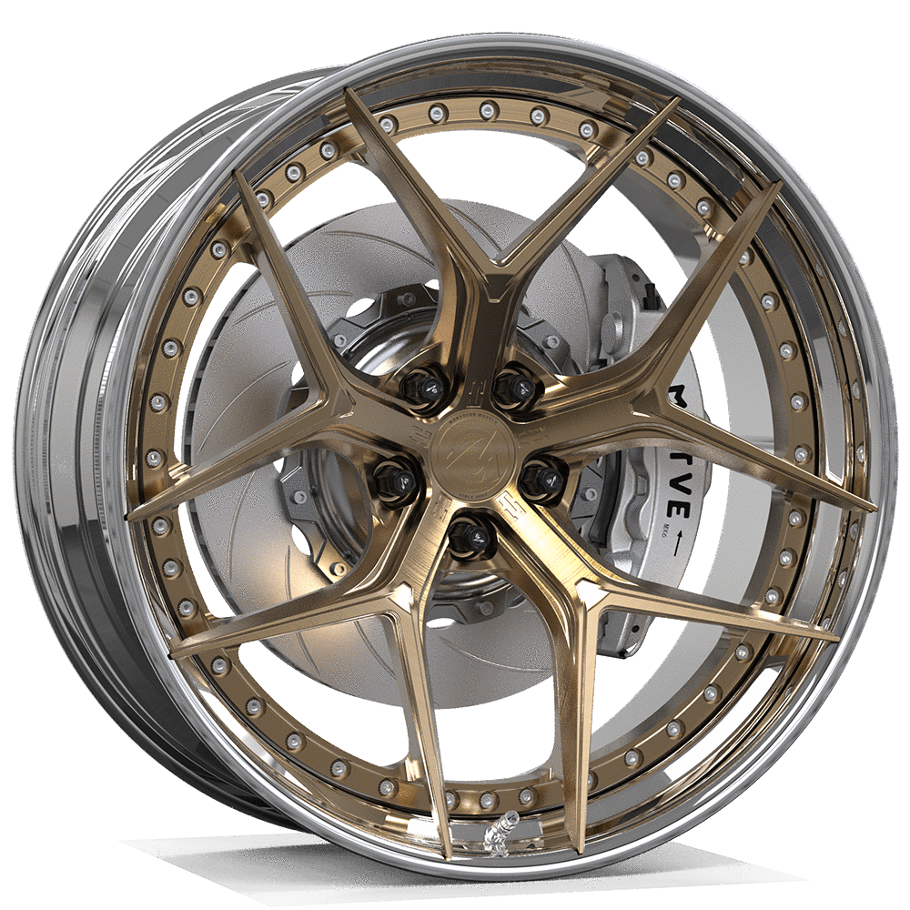 Makstton 2 - Piece Forged Wheel FG2P FK07 Aftermarket Carbon Fiber Part / Bodykit - Robot Bodykits
