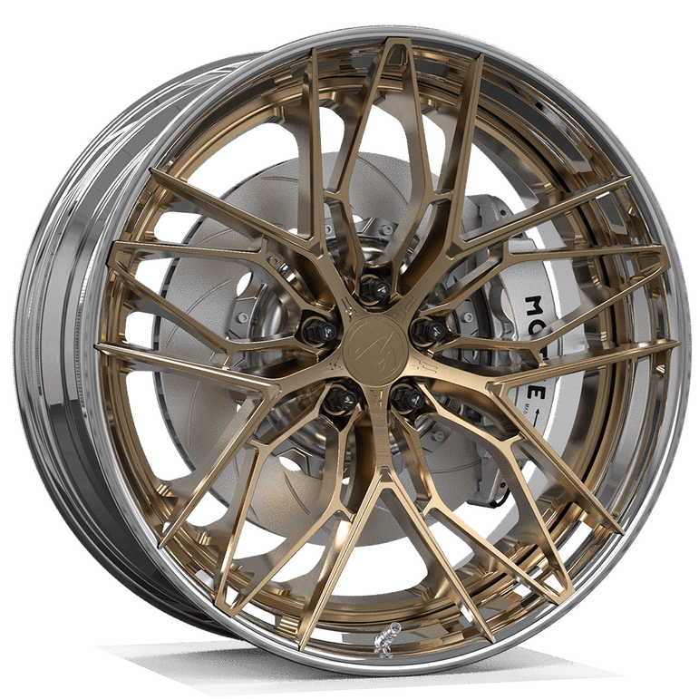 Makstton 2 - Piece Forged Wheel FG2P FK08 Aftermarket Carbon Fiber Part / Bodykit - Robot Bodykits