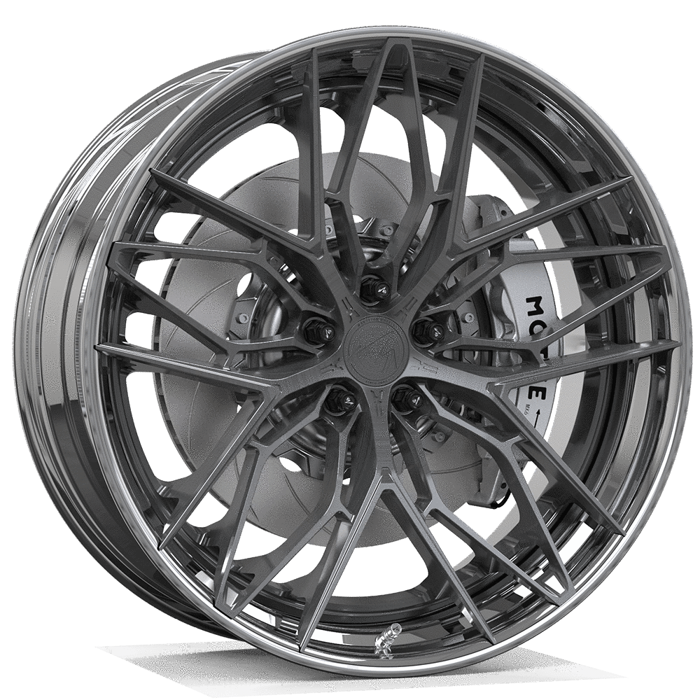 Makstton 2 - Piece Forged Wheel FG2P FK08 Aftermarket Carbon Fiber Part / Bodykit - Robot Bodykits