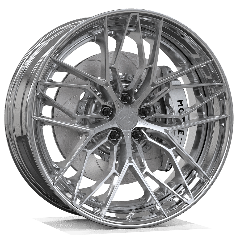Makstton 2 - Piece Forged Wheel FG2P FK08 Aftermarket Carbon Fiber Part / Bodykit - Robot Bodykits