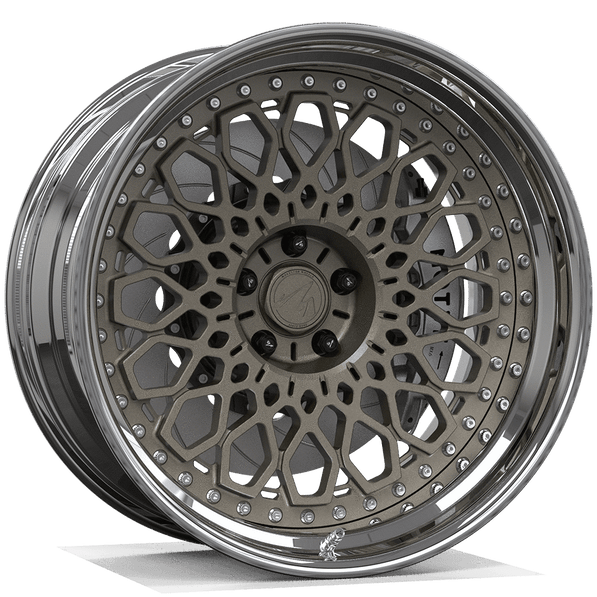 Makstton 2 - Piece Forged Wheel FG2P FLORAL Aftermarket Carbon Fiber Part / Bodykit - Robot Bodykits